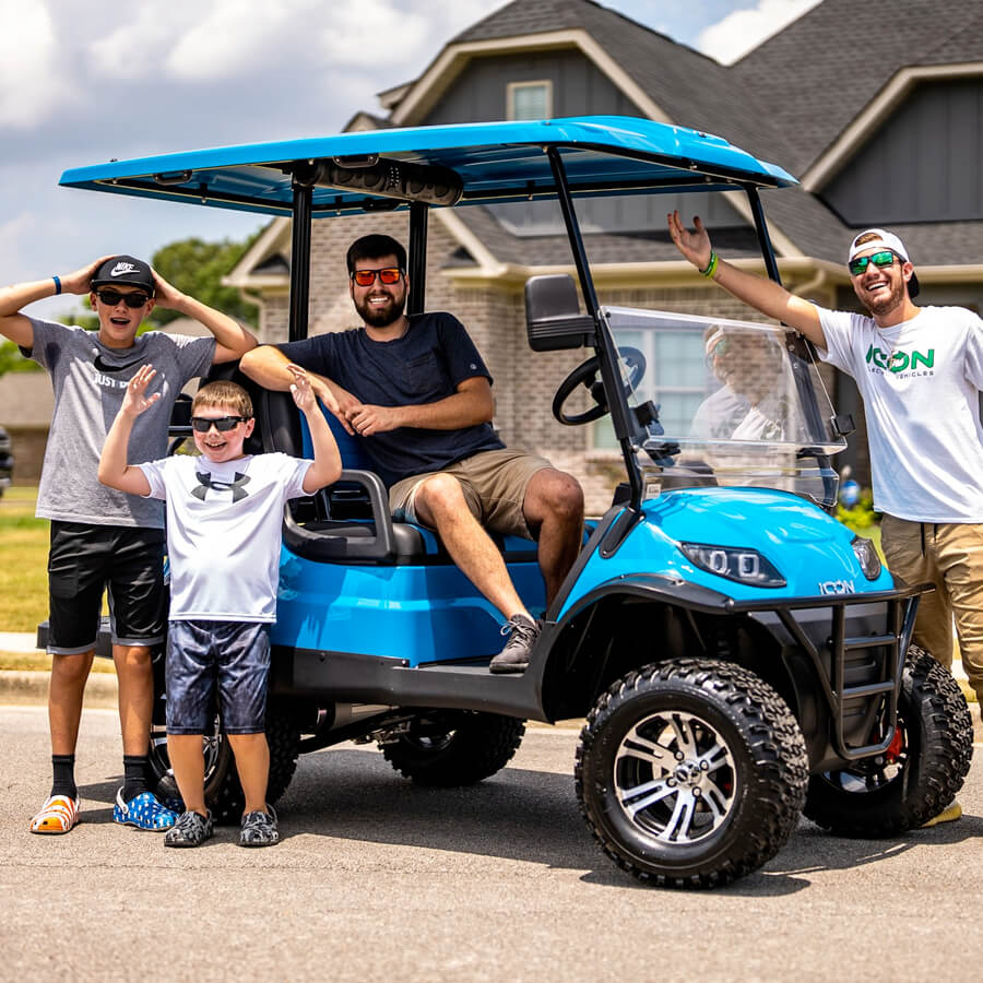 custom golf cart