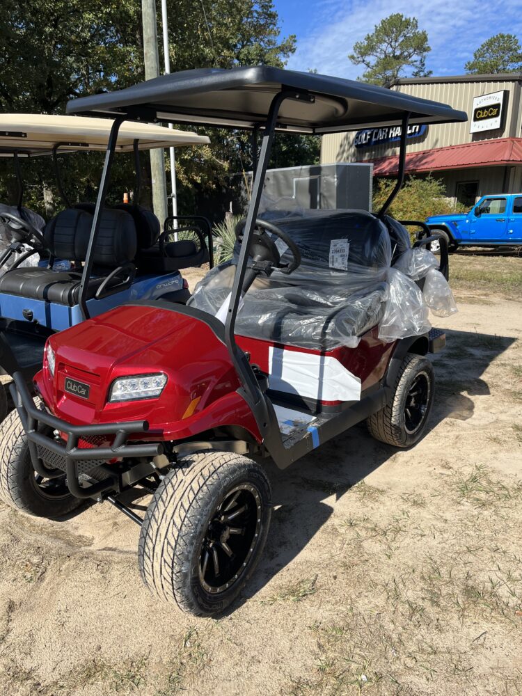 Club Car Onward Lifted LiIon 4 Passenger Golf Car Ranch
